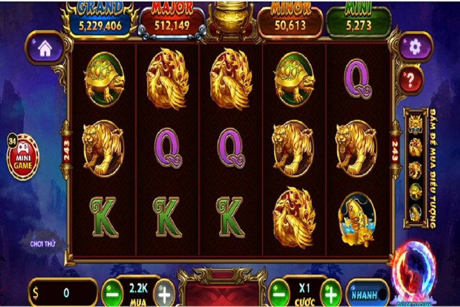 Hướng dẫn chơi Kho báu tứ linh ăn ngay tiền thưởng tại May88